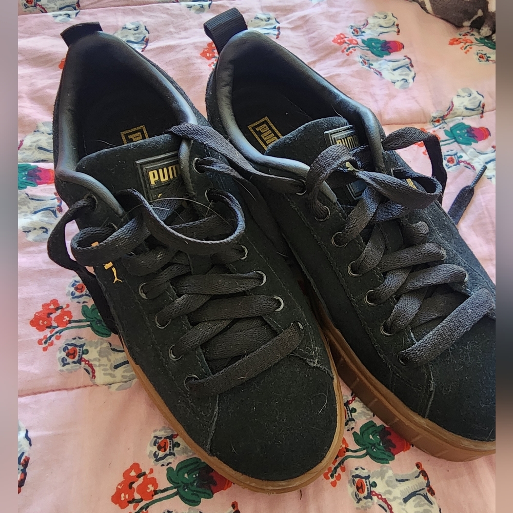 Puma Mayze platform sneakers, sz 7.5